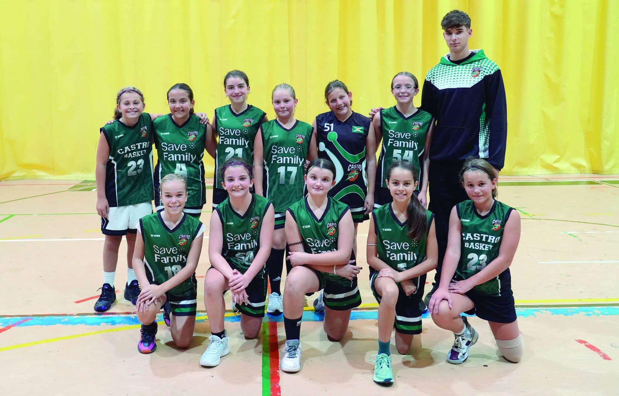 2ª DIVISIÓN ALEVÍN FEMENINA/ Save Family Castrobasket 1
