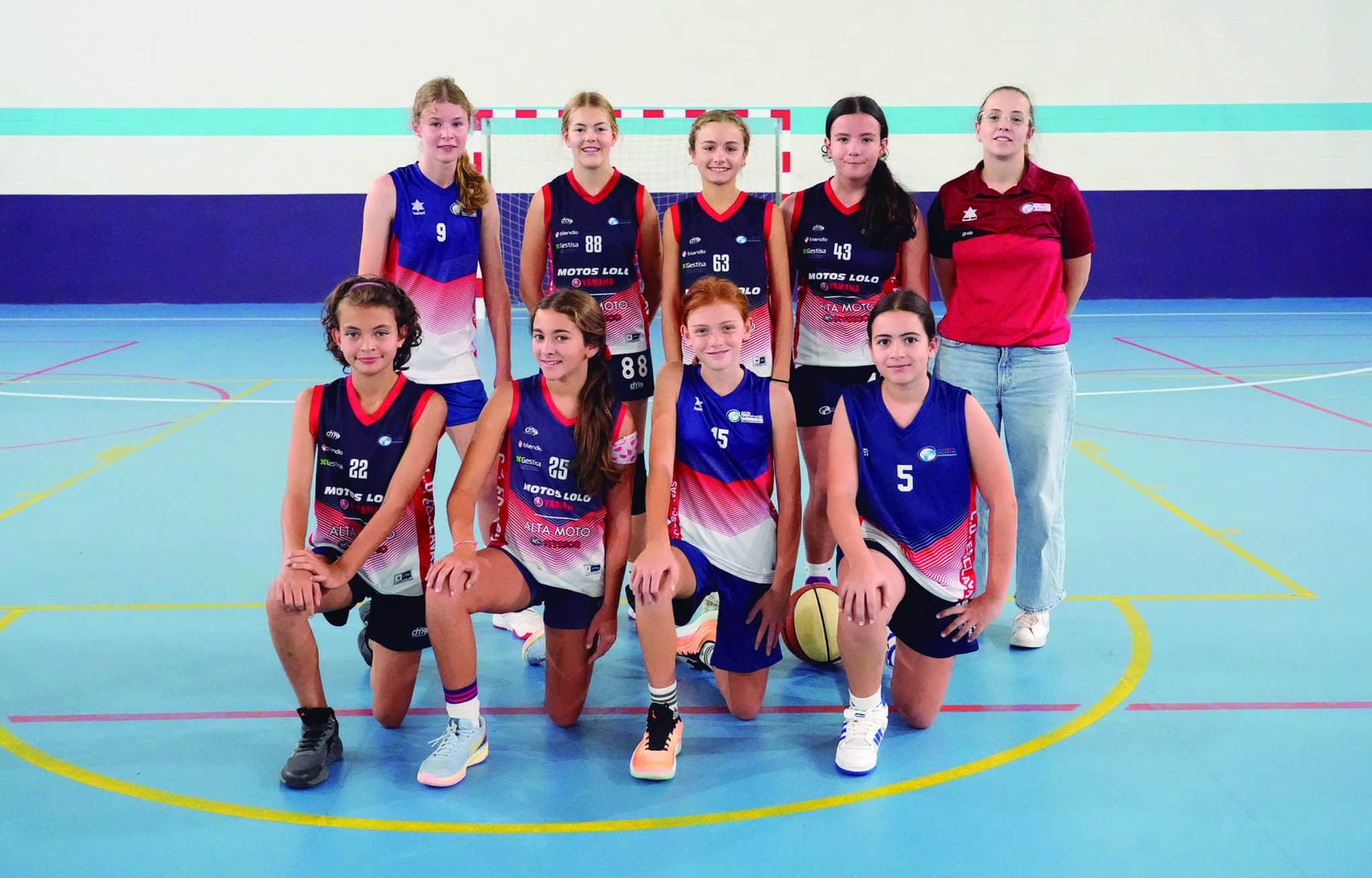 3ª DIVISIÓN INFANTIL FEMENINA/ Esclavas Rojo