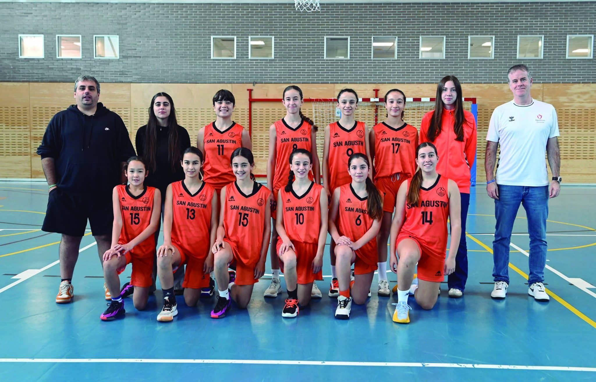 1ª DIVISIÓN INFANTIL FEMENINA/ Agustinos Naranja